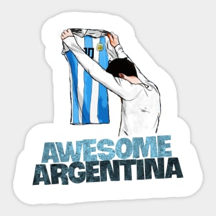 Awesome Argentina Sticker